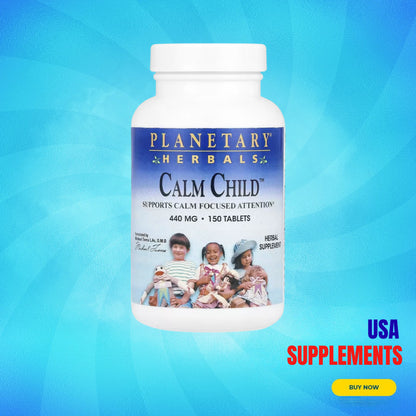 USA Supplements | Planetary Herbals, Calm Child™, 150 Tablets ( Supports a Calm and Relaxed Mood )