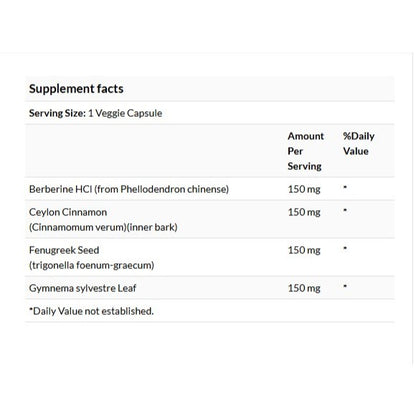 HealthilyYou | Swanson, Berberine Complex, 90 Veggie Capsules, Blood Sugar Support