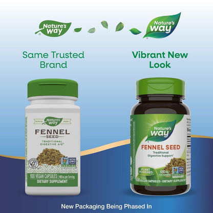 Nature's Way, Fennel Seed ( Supports Gut Comfort, Rich in Nutrients & Antioxidants )