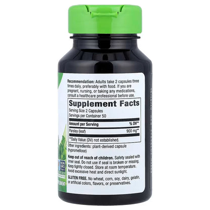 Nature's Way, Parsley Leaf ( Digestive Support & Broad Health Support )