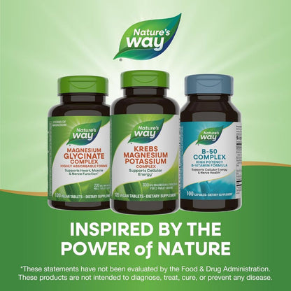 Nature's Way, Krebs Magnesium Potassium Complex ( Supports Energy Production at the Cellular Level )
