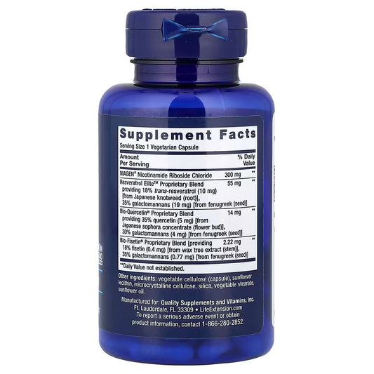 Life Extension, NAD+ Cell Regenerator™ and Resveratrol Elite ( Cognitive and Cardiovascular Health )