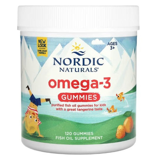 NaturalSolutions | Nordic Naturals, Daily Omega Kids, Omega-3 Fishies, Zero Sugar, Brain Development