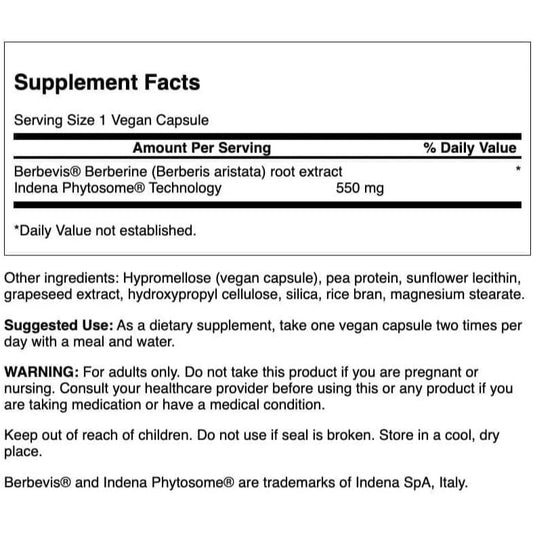 NaturalSolutions | Swanson Berberine Advanced, Curcumin, Complex, Black Pepper Cardiovascular Health