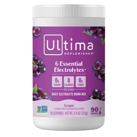 NaturalSolutions | Ultima Replenisher, Electrolyte Mix, Raspberry, Cherry, Orange, Lemon, WaterMelon