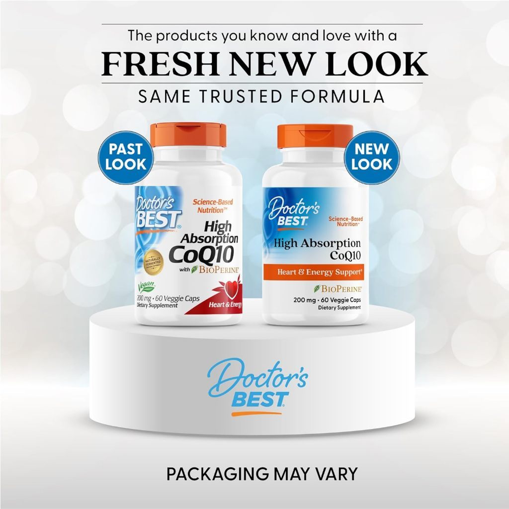 USA Supplements | Doctor's Best, High Absorption CoQ10, Softgels ( Heart Health Support )