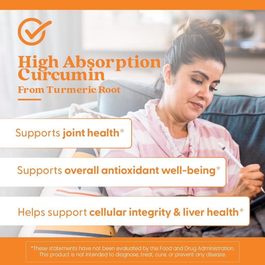 USA Supplements | Doctor's Best, High Absorption Curcumin, 120 Veg Caps ( Joint & Muscle Comfort )