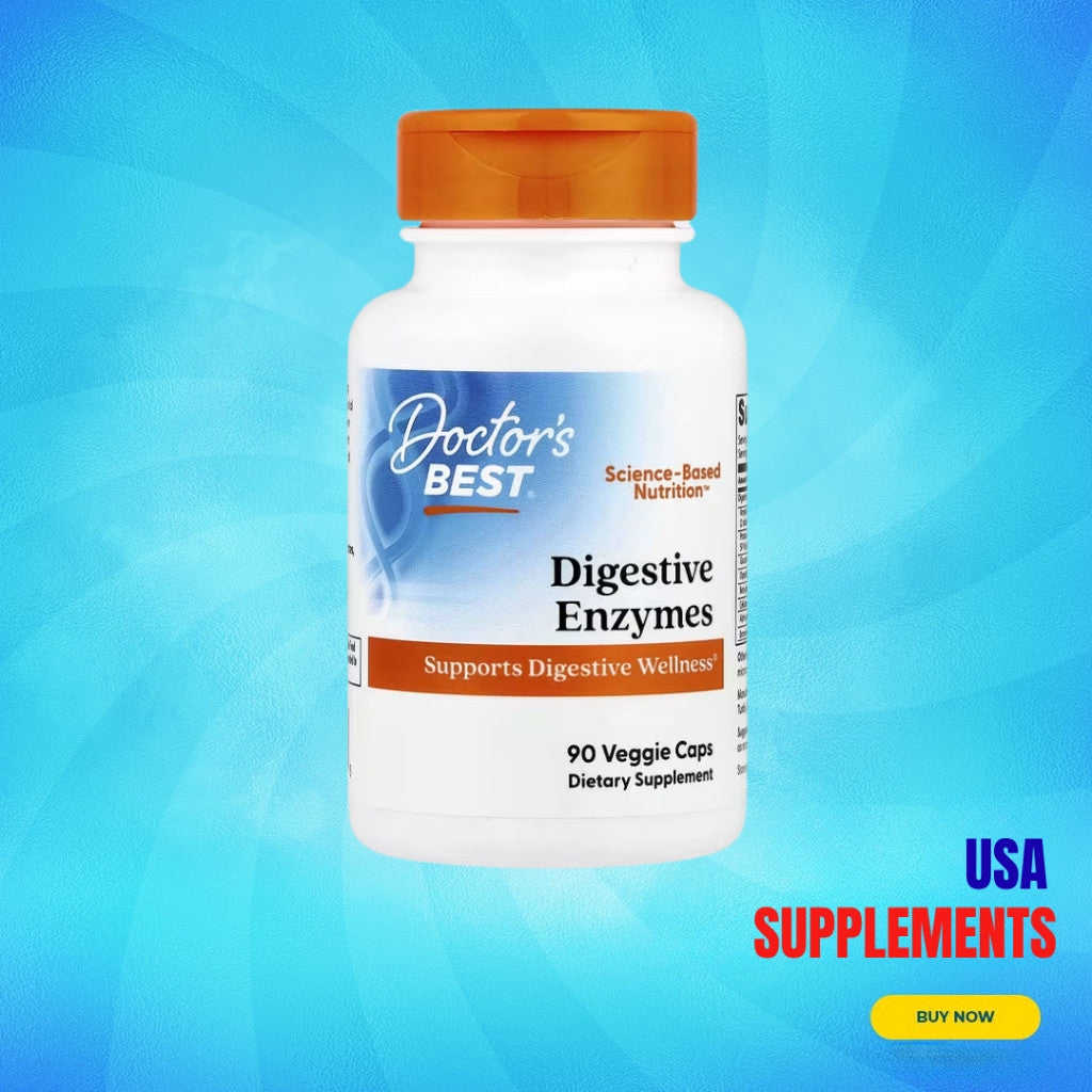 USA Supplements | Doctor's Best, Digestive Enzymes ( Improved Digestion )