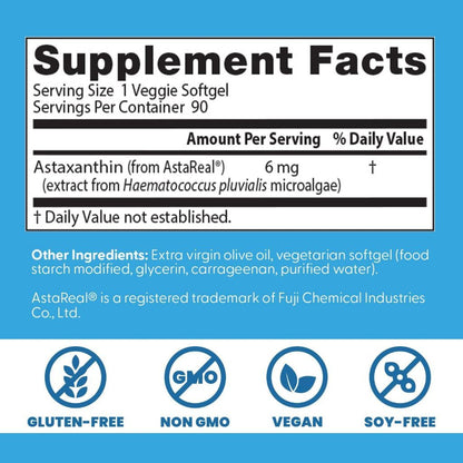 USA Supplements | Doctor's Best, Astaxanthin ( Powerful Antioxidant Protection )