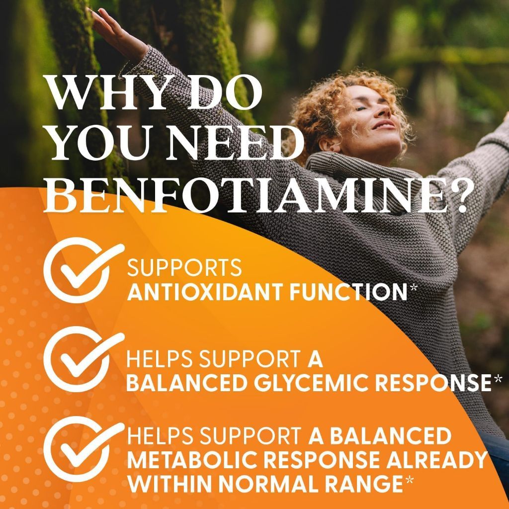 USA Supplements | Doctor's Best, Benfotiamine ( Nerve Health Support )