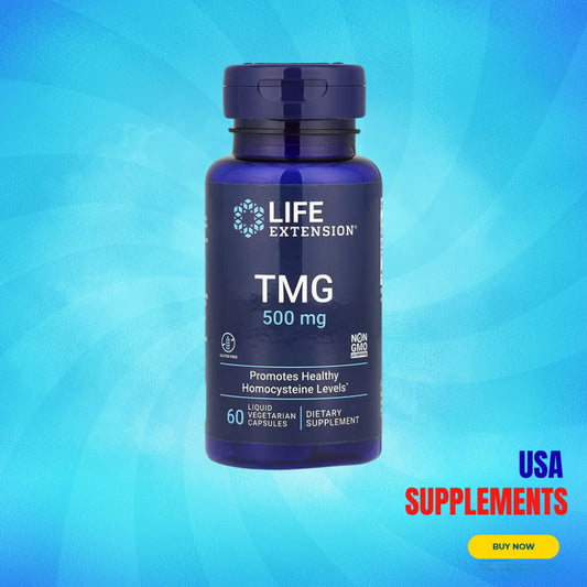 USA Supplements | Life Extension, TMG ( Supports Healthy Homocysteine Levels )