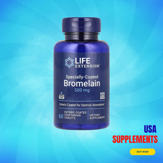 USA Supplements | Life Extension, Specially-Coated Bromelain ( Digestive Support )