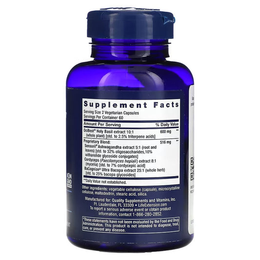 USA Supplements | Life Extension, Adrenal Energy Formula, 120 Vegetarian Caps ( Enhances Energy )
