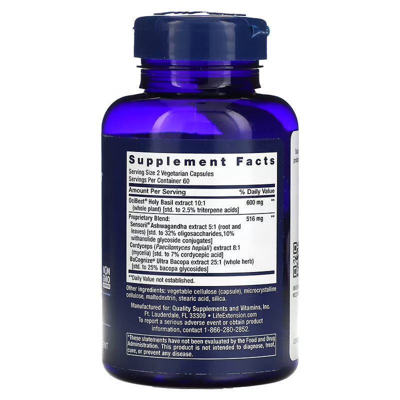 USA Supplements | Life Extension, Adrenal Energy Formula, 120 Vegetarian Caps ( Enhances Energy )