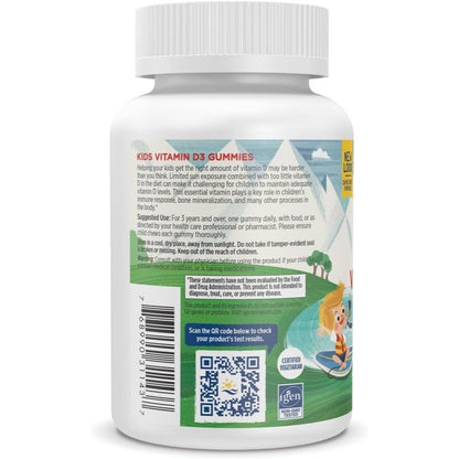 USA Supplements | Nordic Naturals, Kids Vitamin D3 Gummies ( Supports Bone Health )