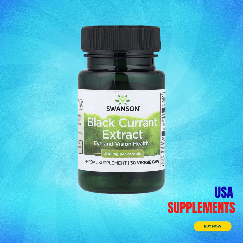 USA Supplements | Swanson, Black Currant Extract ( Eye Health Support )