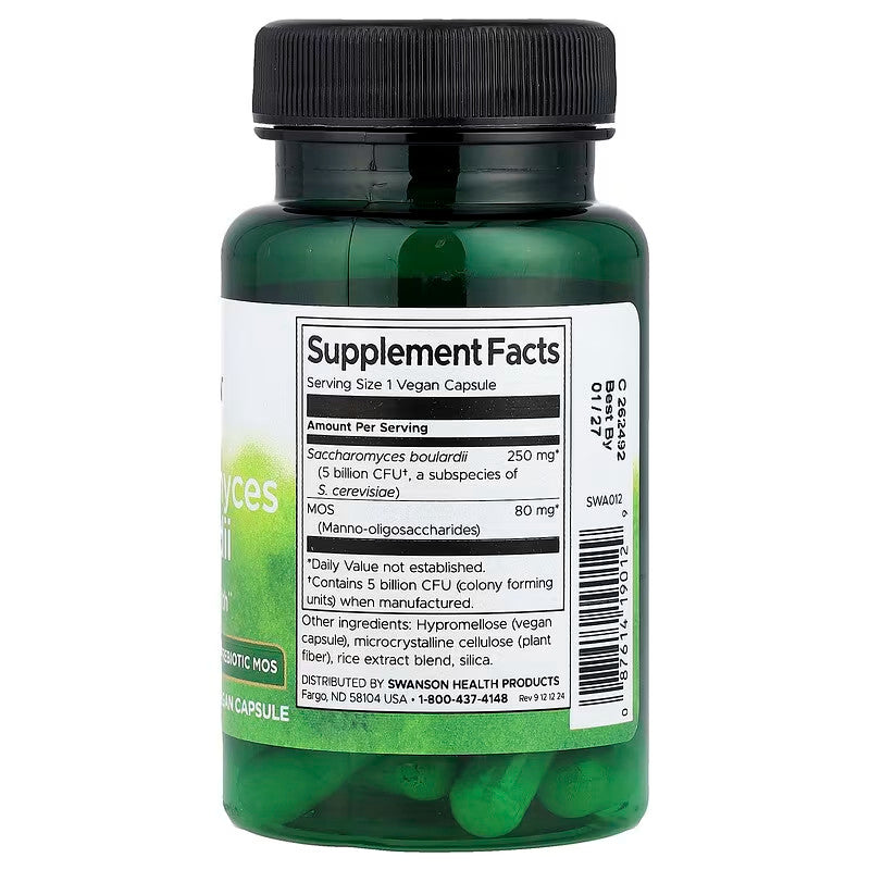 USA Supplements | Swanson, Saccharomyces Boulardii ( Digestive Support )