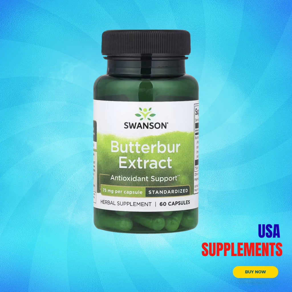 USA Supplements | Swanson, Butterbur Extract ( Migraine & Headache Support )