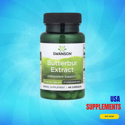 USA Supplements | Swanson, Butterbur Extract ( Migraine & Headache Support )