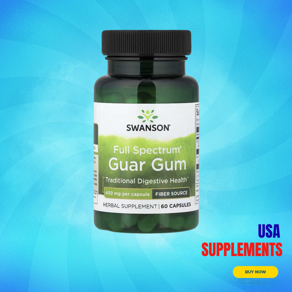 USA Supplements | Swanson, Full Spectrum® Guar Gum ( Digestive & Fiber Support )