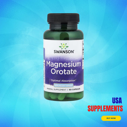 USA Supplements | Swanson, Magnesium Orotate ( Heart and Cardiovascular Function )