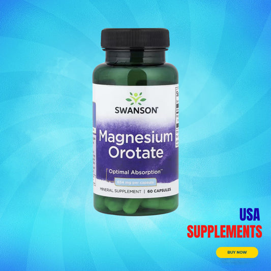 USA Supplements | Swanson, Magnesium Orotate ( Heart and Cardiovascular Function )