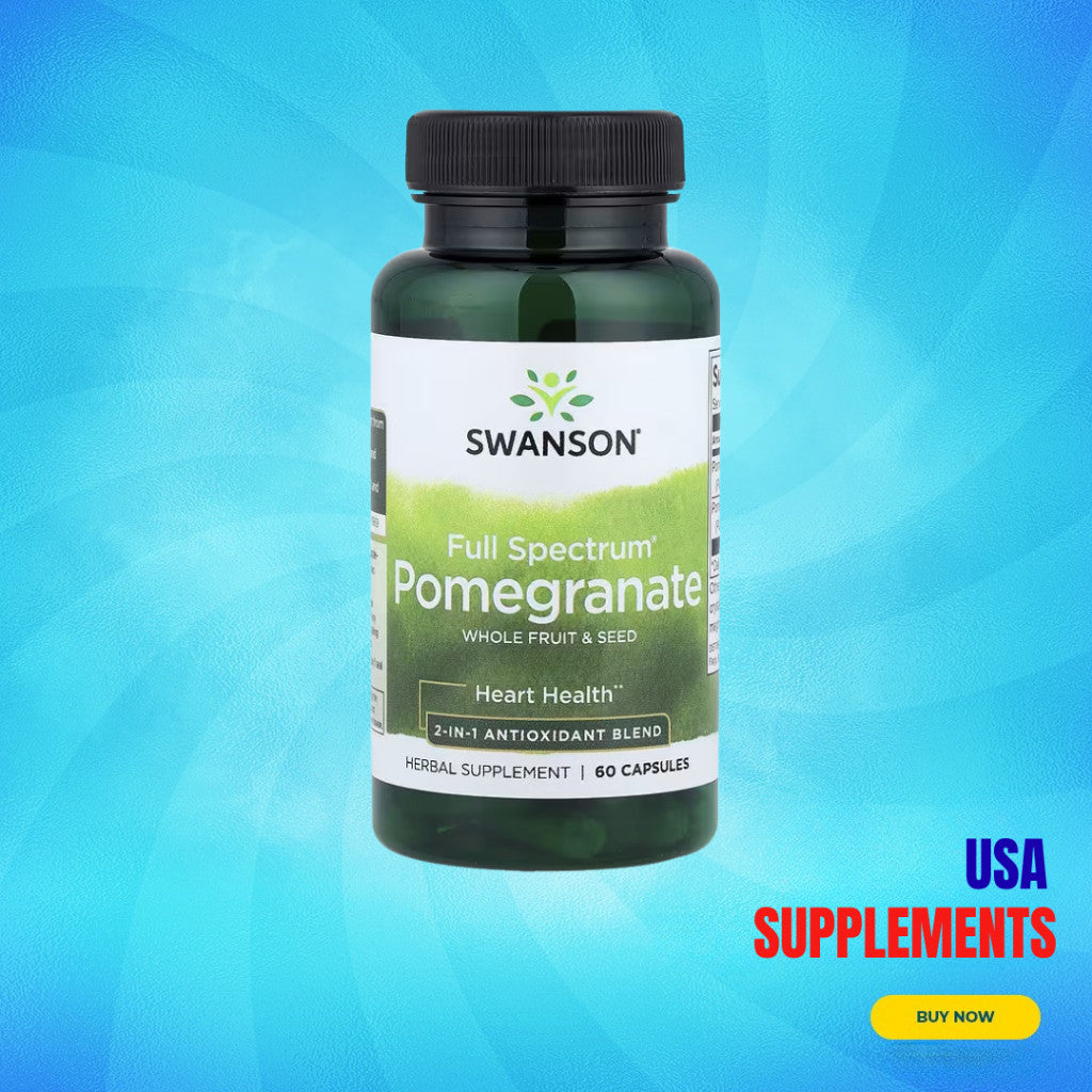 USA Supplements | Swanson, Full Spectrum® Pomegranate ( Promotes Cardiovascular and Liver Health )