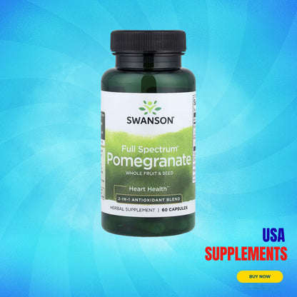 USA Supplements | Swanson, Full Spectrum® Pomegranate ( Promotes Cardiovascular and Liver Health )