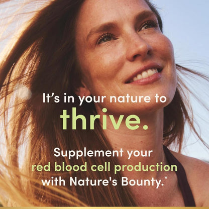 USA Supplements | Nature's Bounty, Gentle Iron®, 90 Capsules ( Supports Red Blood Cell Production )
