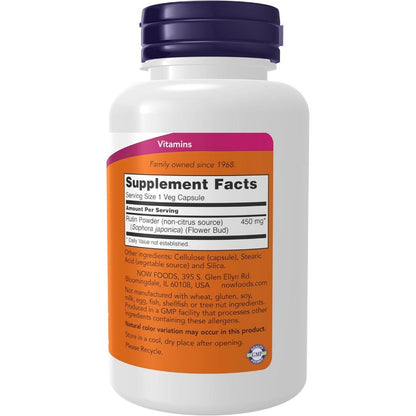 USA Supplements | NOW Foods, Rutin ( Provides Antioxidant Protection )