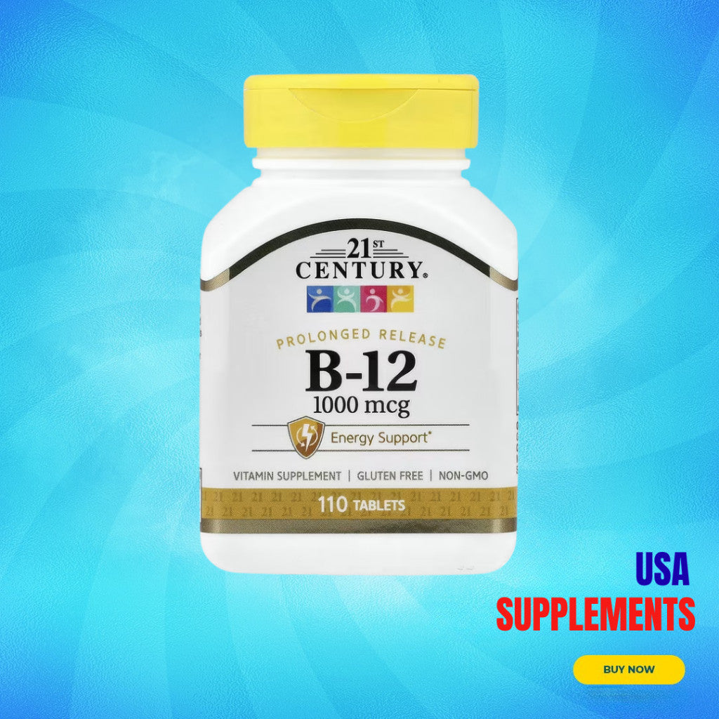 USA Supplements | 21st Century, B-12 ( Supports Energy Levels )