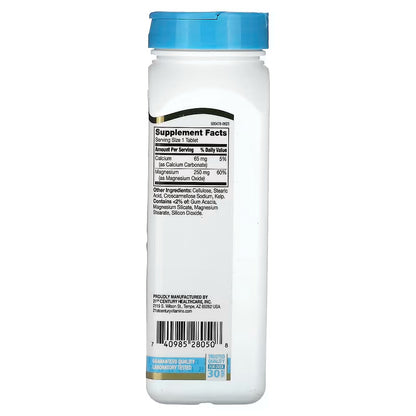 USA Supplements | 21st Century, Magnesium, 250 mg, 250 Tablets ( Bone & Muscle Support )