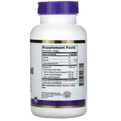 USA Supplements | 21st Century, Flaxseed Oil ( Heart Health Support )