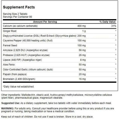 HealthilyYou | Swanson, Digestive Enzymes, Tablets Aids in the Digestion of Carbohydrates