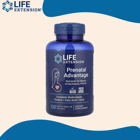 Life Extension, Prenatal Advantage ( Nutrients for Moms & Developing Infants )