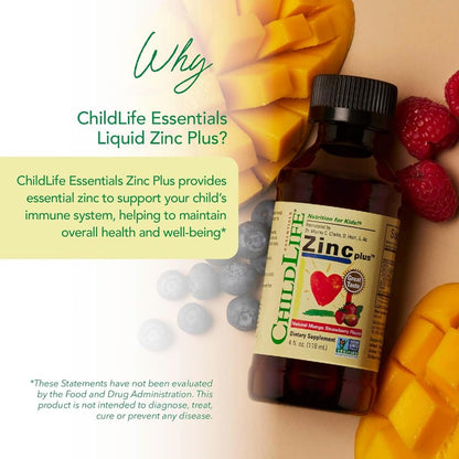 LittleSunshine | ChildLife Essentials, Liquid Iron, Berry, Zinc Plus™, Natural Mango Strawberry