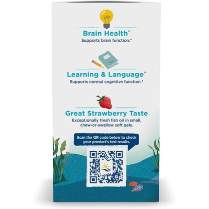 LittleSunshine | Nordic Naturals, Ultimate Omega Junior, Ages 6+, Strawberry, Supports Brain Health