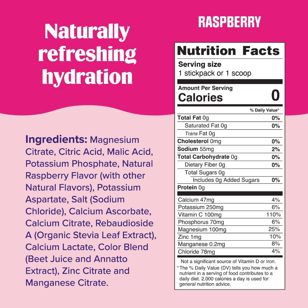 NaturalSolutions | Ultima Replenisher, Electrolyte Mix, Raspberry, Cherry, Orange, Lemon, WaterMelon