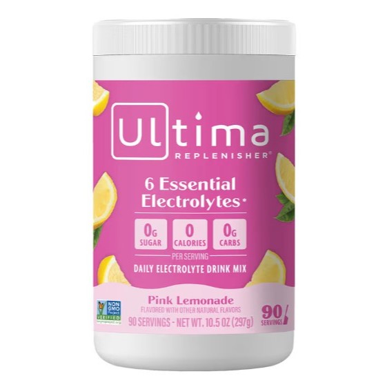 NaturalSolutions | Ultima Replenisher, Electrolyte Mix, Raspberry, Cherry, Orange, Lemon, WaterMelon