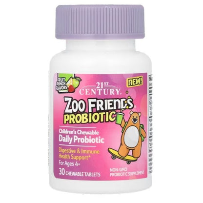 LittleSunshine | 21st Century, Zoo Friends, NaturesPlus, Kids Probiotic, Immune & Digestive Health