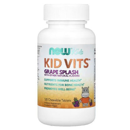 LittleSunshine | NOW Foods, Kids, Kid Vits Berry Lemonade, Grape, Orange, Supports Immune Health