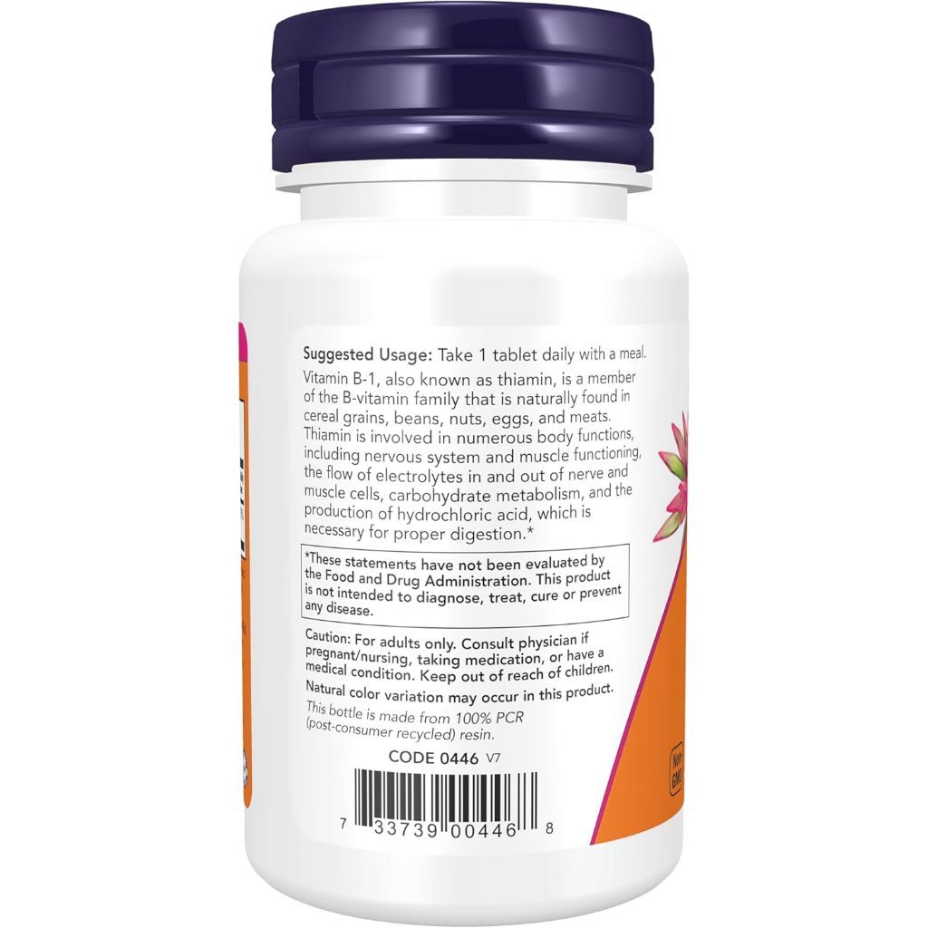 USA Supplements | NOW Foods, B-1 ( Supports Energy Metabolism )