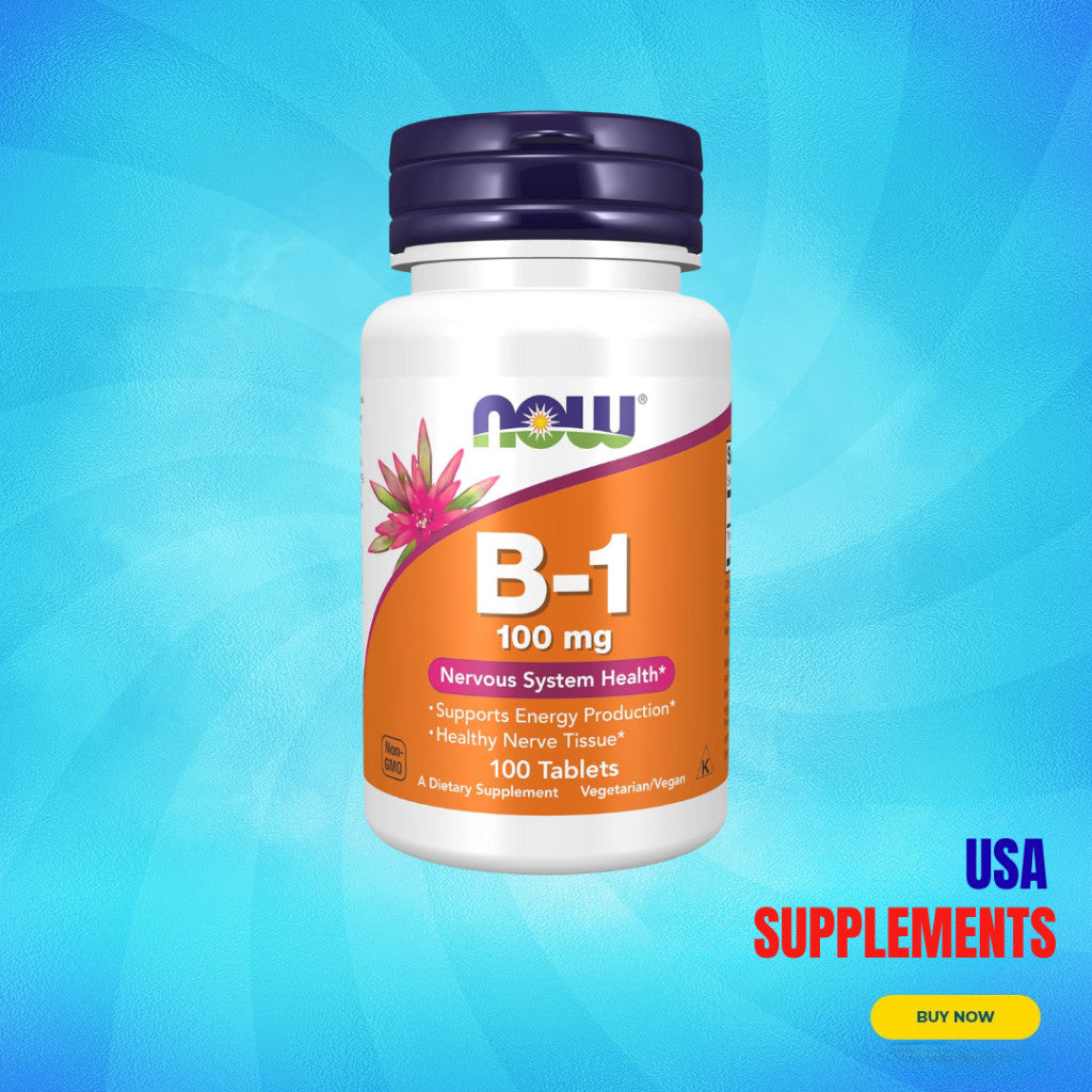USA Supplements | NOW Foods, B-1 ( Supports Energy Metabolism )