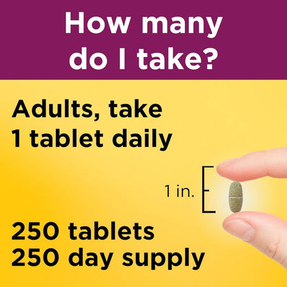 USA Supplements | Nature Made, Prenatal Folic Acid, 250 Tabs ( Supports Healthy Fetal Development )