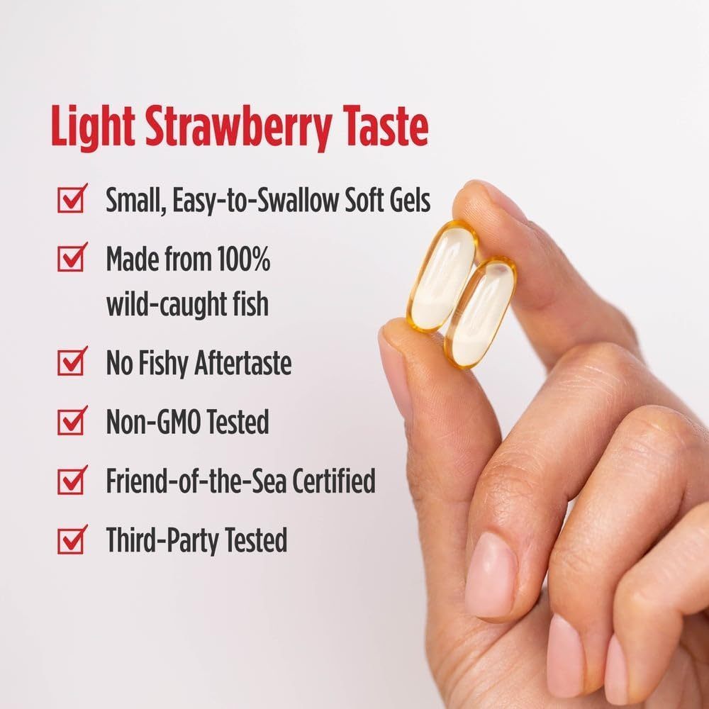 USA Supplements | Nordic Naturals, Prenatal DHA, Strawberry ( Babie's Brain Development )