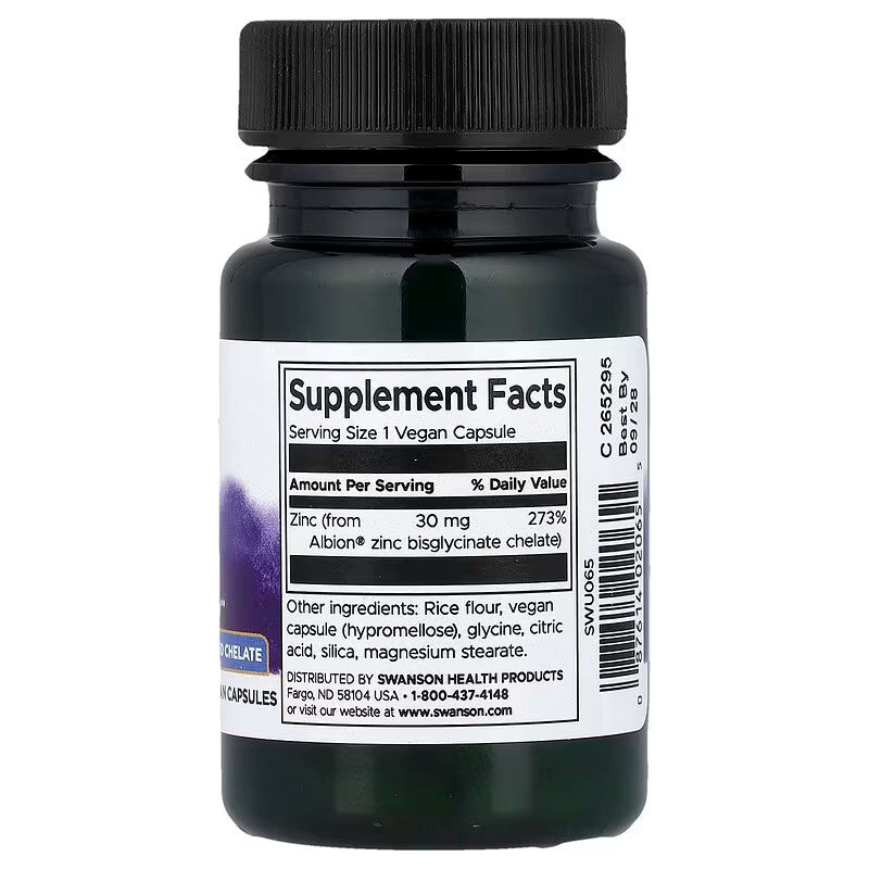 USA Supplements | Swanson, Albion® Zinc ( Immune System Support )