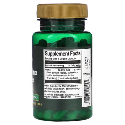 USA Supplements | Swanson, Triple Iodine Complex ( Thyroid Function Support )