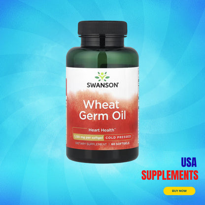 USA Supplements | Swanson, Wheat Germ Oil ( Heart Health )