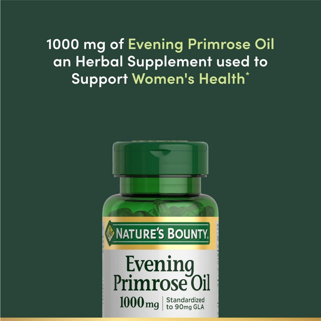 USA Supplements | Nature's Bounty, Evening Primrose Oil ( Promotes Women's Health )