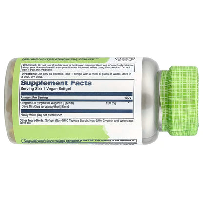 USA Supplements | Solaray, True Herbs, Oil of Oregano ( Immune System Support )